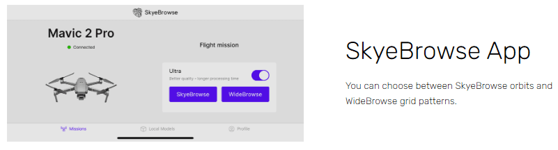 SkyeBrowse Flight App