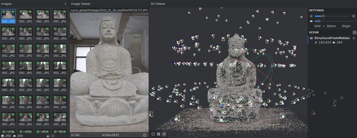 LiDAR point cloud compared to photogrammetry textured mesh
