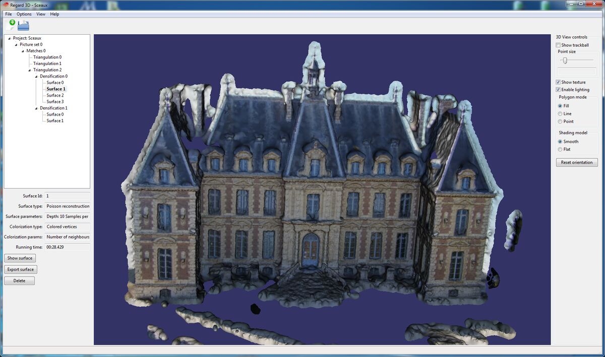 Regard3D Software Interface