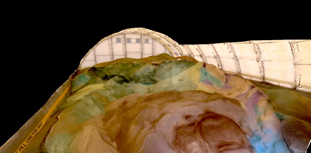 SkyeBrowse 3D Model Viewer Showing Terrain Reconstruction