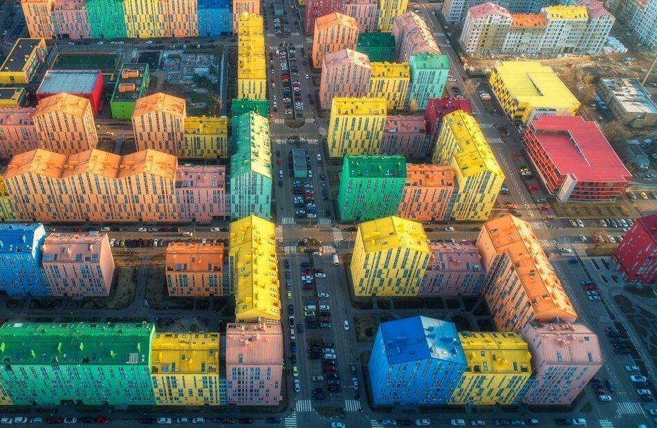 Aerial mapping output illustrating a fast site-capture workflow