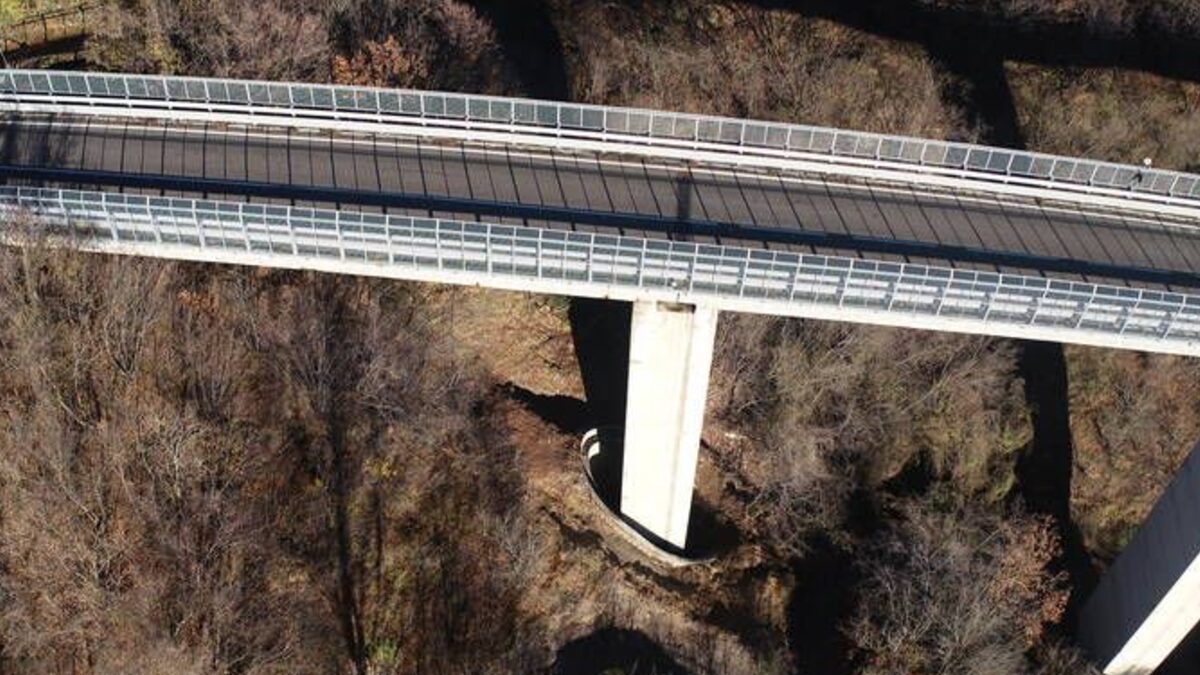 Bridge and roadway project captured for current-condition documentation